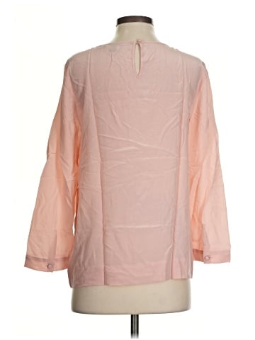 J.Crew 3/4 Sleeve Silk Top (view 2)