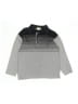 Image Wear 100% Cotton Gray Long Sleeve Polo Size 12 - photo 1