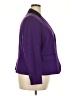 Talbots Solid Purple Wool Blazer Size 18 Petite - photo 4