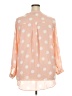 Simply Emma Polka Dots Pink 3/4 Sleeve Blouse Size 3X - photo 2