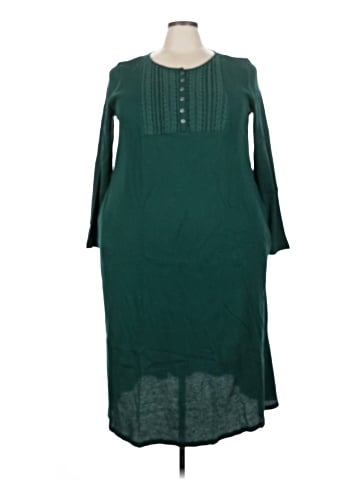 Woman Within Casual Dress (view 1)