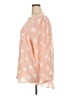 Simply Emma Polka Dots Pink 3/4 Sleeve Blouse Size 3X - photo 5