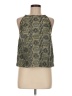 Kensie 100% Polyester Green Sleeveless Blouse Size M - photo 1