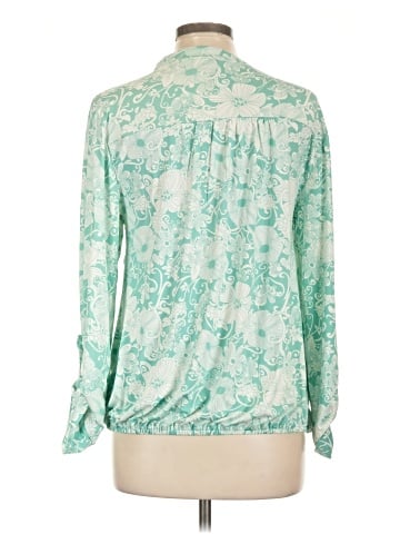 White Mark Long Sleeve Blouse (view 2)