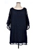 Tacera 100% Polyester Blue Casual Dress Size XL - photo 1