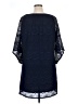 Tacera 100% Polyester Blue Casual Dress Size XL - photo 2