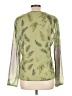 Unbranded 100% Polyester Green Long Sleeve Blouse Size L - photo 2