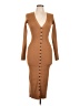 Immodel Brown Casual Dress Size L - photo 1