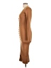 Immodel Brown Casual Dress Size L - photo 5