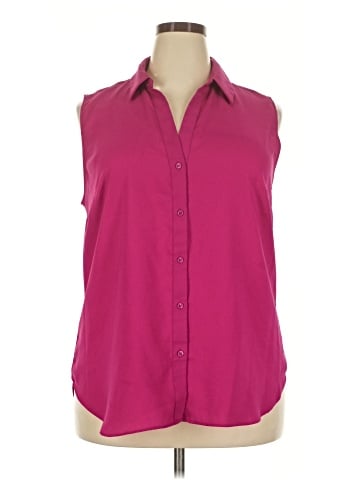 Ann Taylor Sleeveless Button-Down Shirt (view 1)