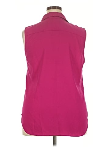Ann Taylor Sleeveless Button-Down Shirt (view 2)