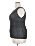 White Birch Silver Sleeveless Top Size 2X - photo 5