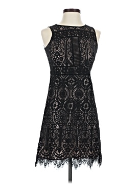 navy blue with pink dress Navy Blue And Hot Pink Dress main image 0