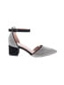 Delicacy Silver Heels Size 7 1/2 - photo 1
