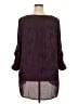 Apt. 9 100% Polyester Burgundy 3/4 Sleeve Blouse Size 2X - photo 2