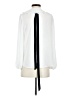 J.Crew 100% Polyester Ivory Long Sleeve Blouse Size 2 - photo 2
