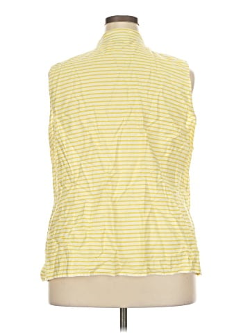 Jones New York Signature Sleeveless Button-Down Shirt (view 2)