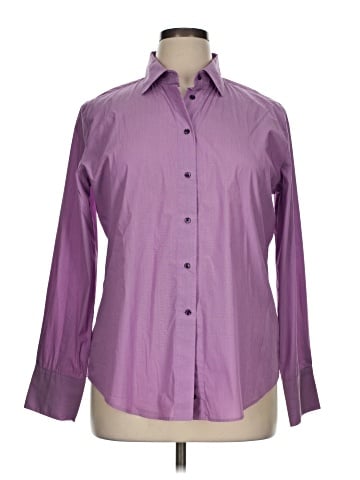 Faconnable Long Sleeve Button-Down Shirt (view 1)