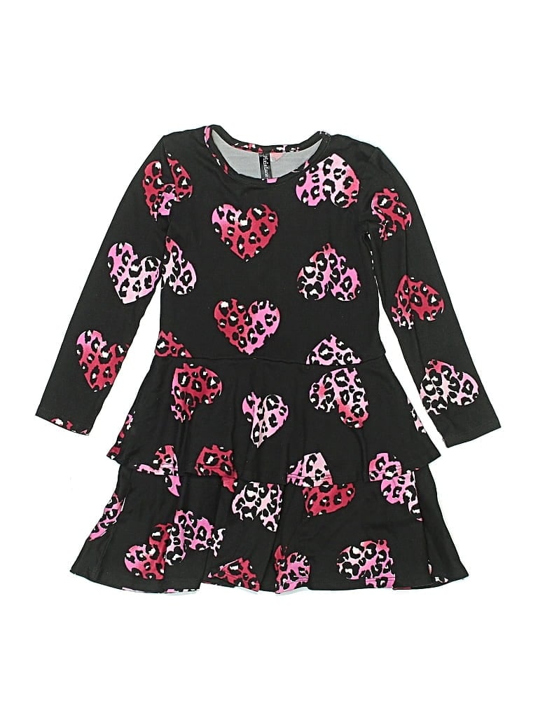 Pre-owned Pixielane Kids' Dress In Black