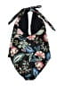 ASOS Floral Black One Piece Swimsuit Size Med (34D) - photo 2