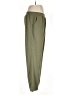 Cuddl Duds Solid Green Casual Pants Size L - photo 4