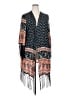 BLOOMCHIC 100% Rayon Black Poncho Size 22 - 24 - photo 1