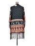 BLOOMCHIC 100% Rayon Black Poncho Size 22 - 24 - photo 2