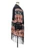 BLOOMCHIC 100% Rayon Black Poncho Size 22 - 24 - photo 4