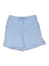 Hanna Andersson 100% Cotton Solid Blue Board Shorts Size M - photo 1