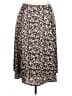 Torrid 100% Polyester Floral Black Casual Skirt Size 4X Plus (4) - photo 1
