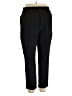 Zara 100% Polyester Solid Black Active Pants Size XL - photo 2