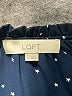 Ann Taylor LOFT 100% Polyester Stars Black Sleeveless Blouse Size S - photo 7