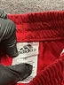 Adidas 100% Polyester Solid Red Track Pants Size 8 - photo 3