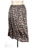Torrid 100% Polyester Floral Black Casual Skirt Size 4X Plus (4) - photo 2
