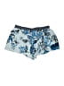Unbranded 100% Rayon Print Blue Shorts Size S - photo 2