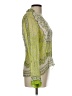 ECI Green 3/4 Sleeve Blouse Size 12 - photo 4