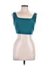 Sincerely Jules Teal Sleeveless Top Size M - photo 1