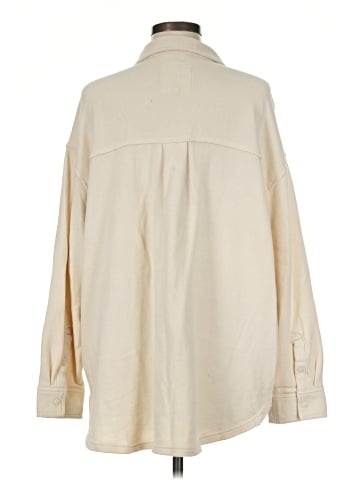 Aerie Long Sleeve Button-Down Shirt (view 2)