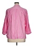 Old Navy Pink 3/4 Sleeve Button-Down Shirt Size XL - photo 2
