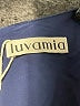 Luvamia 100% Polyester Blue 3/4 Sleeve Blouse Size S - photo 7