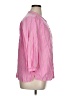 Old Navy Pink 3/4 Sleeve Button-Down Shirt Size XL - photo 4