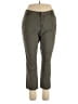 Lee Solid Green Casual Pants Size 16 (petite) - photo 1