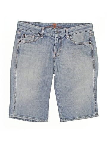 7 For All Mankind Denim Shorts (view 1)