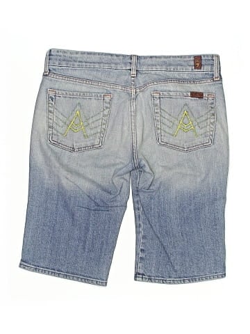 7 For All Mankind Denim Shorts (view 2)