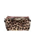 Stella & Dot Animal Print Brown Tan Makeup Bag One size - photo 1