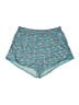 Zelos Hearts Teal Shorts Size L - photo 1