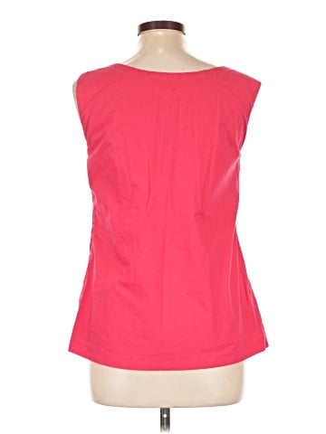 Lands' End Canvas Sleeveless Blouse (view 2)