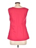 Lands' End Canvas Pink Sleeveless Blouse Size 10 - photo 2