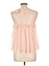 Love J 100% Polyester Pink Sleeveless Blouse Size L - photo 2