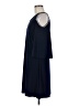 MSK Solid Blue Casual Dress Size M - photo 5